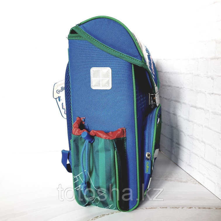 Школьный рюкзак Футбол синий , Gulliver 4690462711970 - фото 5 - id-p104677727