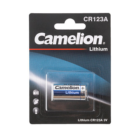 Батарейка CAMELION Lithium CR123A-BP1, фото 2