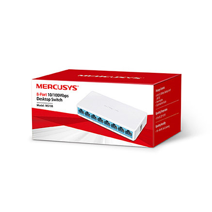 Коммутатор Mercusys MS108, фото 2