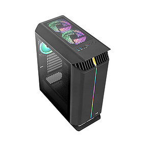 Компьютерный корпус Aerocool Gladiator Duo-G-BK-v1 без Б/П, фото 2