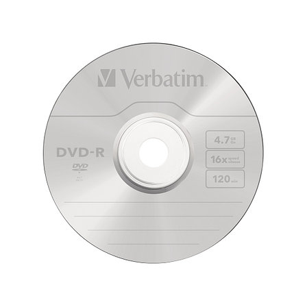 Диск DVD-R Verbatim (43523) 4.7GB 10штук Незаписанный, фото 2