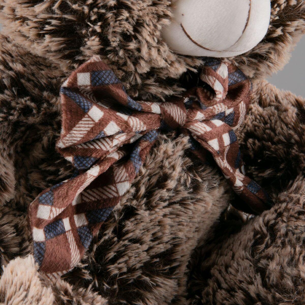 Мягкая игрушка "Медвежонок с бантом" Plush