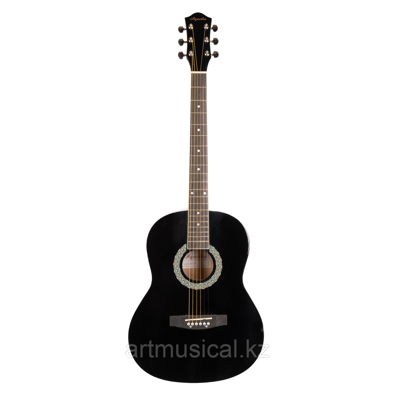 Акустическая гитара Agnetha AKG -E130 BK - фото 1 - id-p104687087