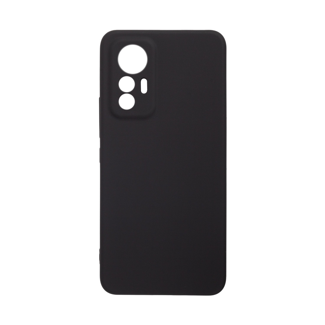Чехол для телефона  X-Game  XG-HS120  для Xiaomi 12 Lite  Силиконовый  Чёрный  Пол. пакет