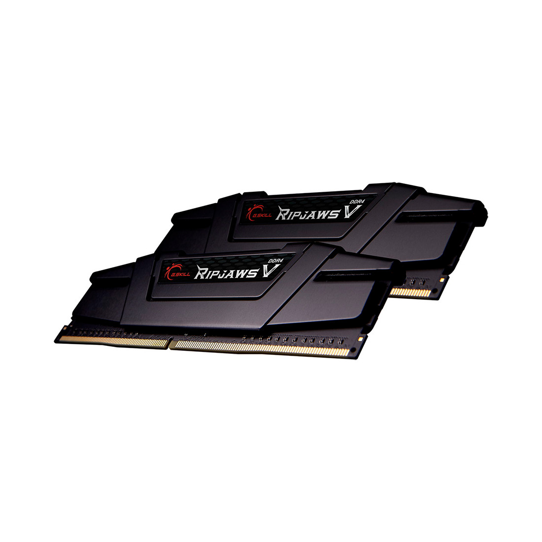 Комплект модулей памяти  G.SKILL  RipjawsV F4-3200C16D-16GVGB (Kit 2x8GB)  DDR4  16GB  DIMM   Серый
