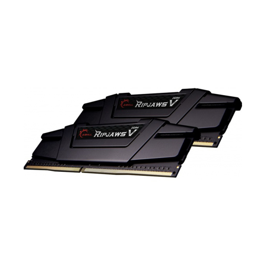 Комплект модулей памяти G.SKILL RipjawsV F4-3200C14D-64GVK (Kit 2x32GB) DDR4 64GB DIMM Черный - фото 1 - id-p104689529