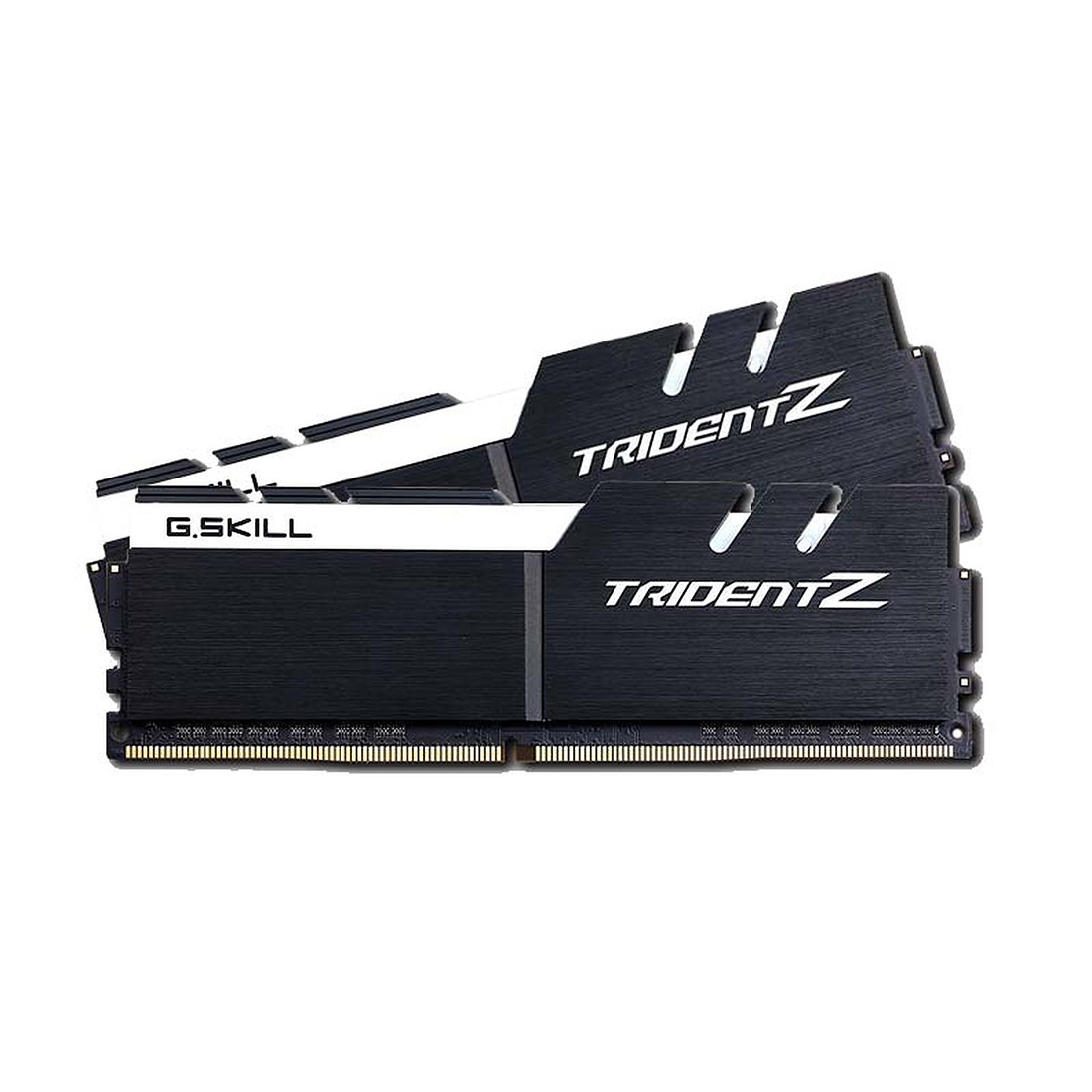 Комплект модулей памяти G.SKILL TridentZ F4-3200C16D-32GTZKW (Kit 2x16GB) DDR4 32GB DIMM Черный - фото 1 - id-p104689545