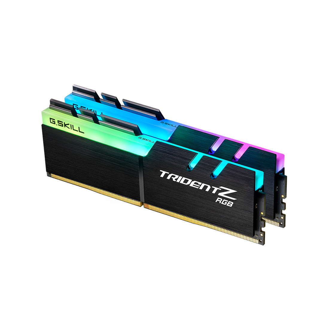 Комплект модулей памяти G.SKILL TridentZ RGB F4-4000C16D-16GTZRA (Kit 2x8GB) DDR4 16GB DIMM Черный - фото 1 - id-p104689558