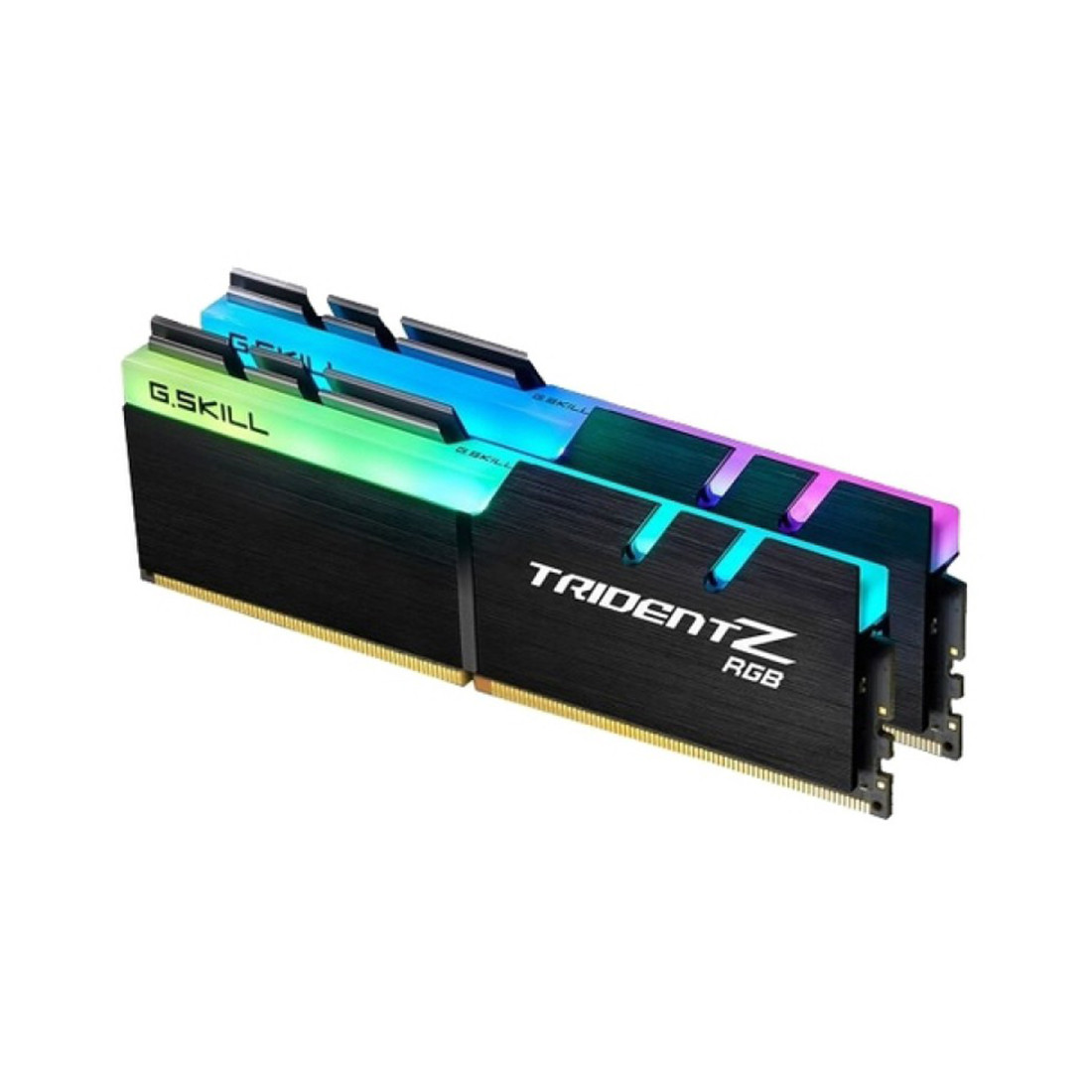 Комплект модулей памяти G.SKILL TridentZ RGB F4-3000C16D-16GTZR (Kit 2x8GB) DDR4 16GB DIMM Черный