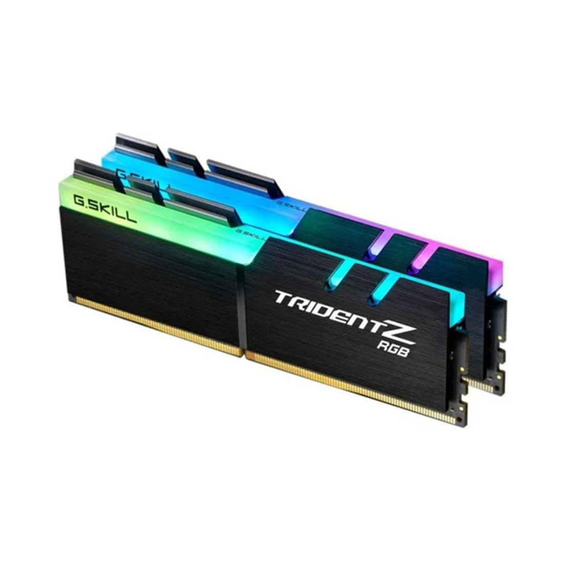 Комплект модулей памяти  G.SKILL  TridentZ RGB F4-3200C16D-16GTZR (Kit 2x8GB)  DDR4  16GB  DIMM   Черный