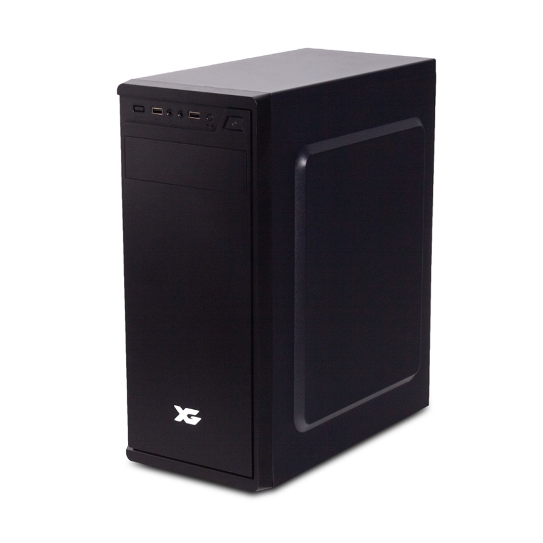 Компьютерный корпус  X-Game  XC-370-2  ATX/Micro ATX  USB 2.0x2  AC'97 Без Б/П  Черный