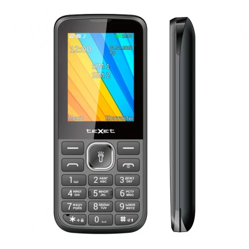Мобильный телефон teXet TM-213 черный