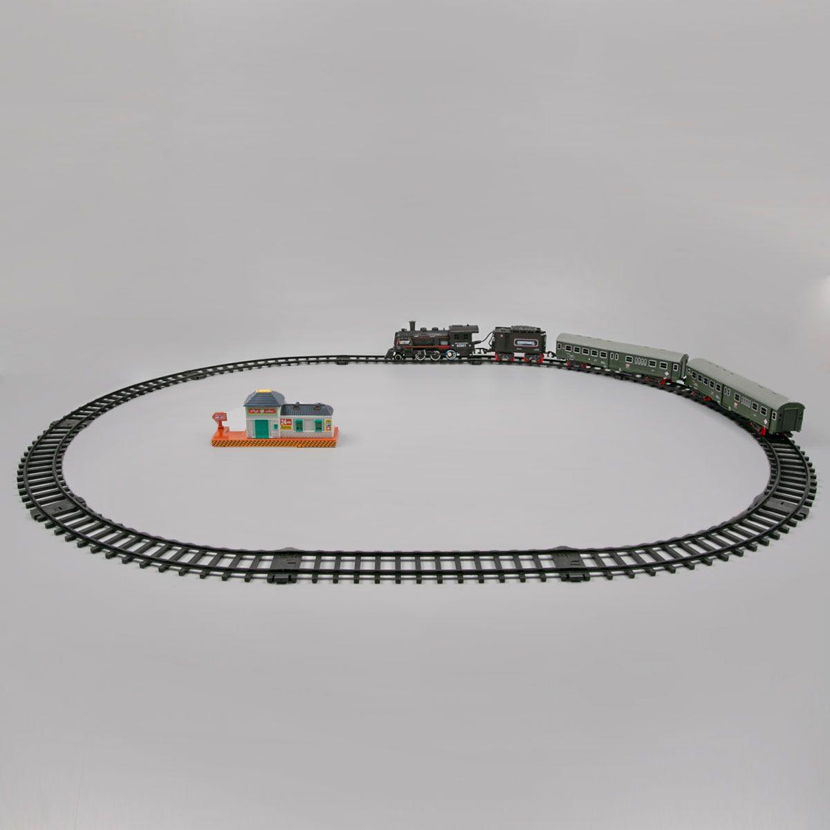 Набор пассажирский поезд (3 вагона)  Rail King