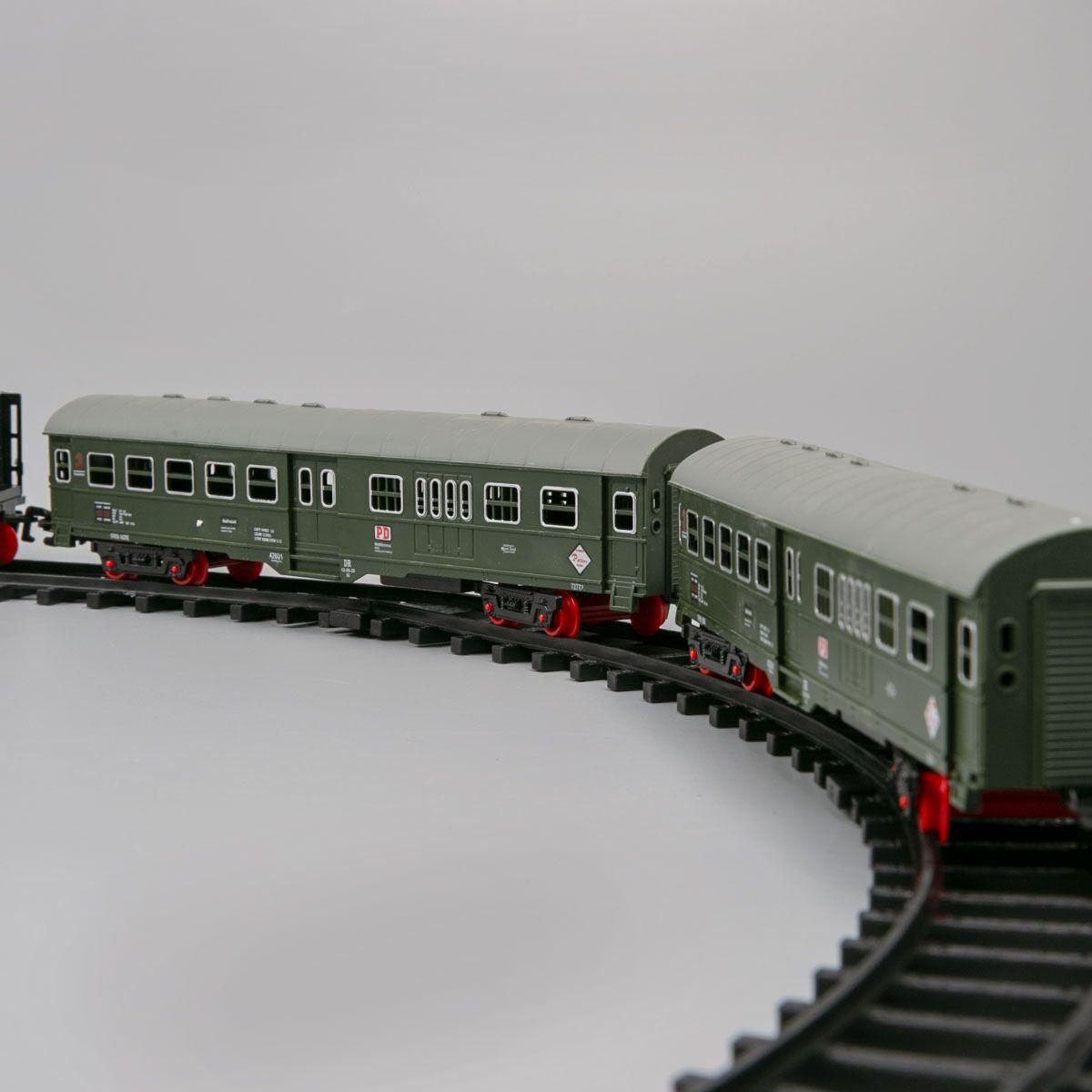 Набор пассажирский поезд (3 вагона)  Rail King
