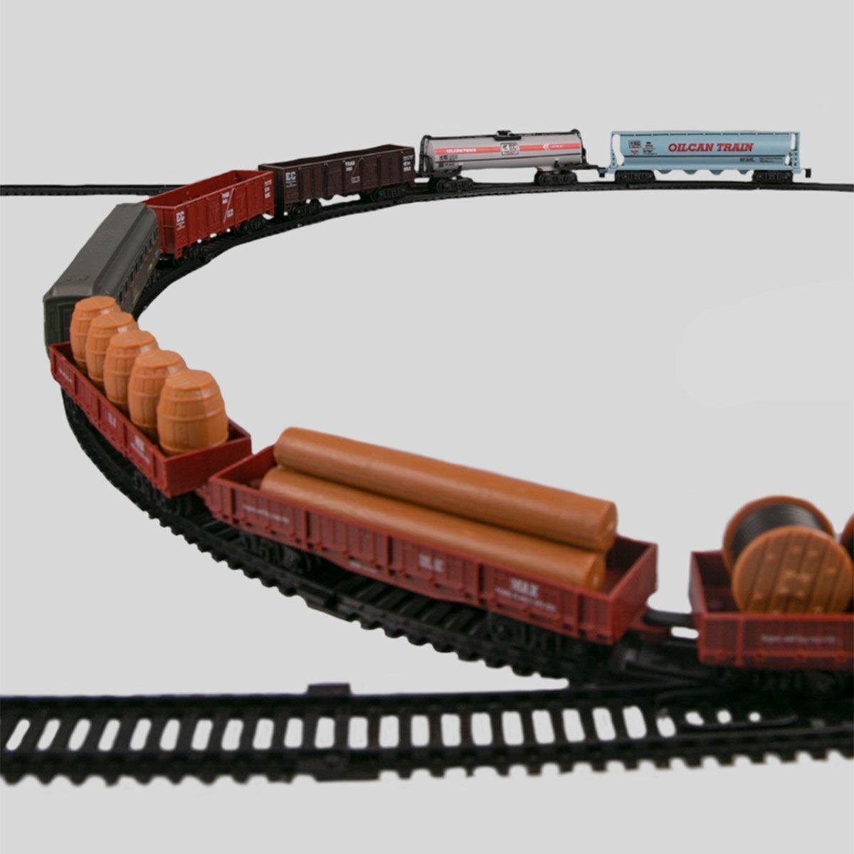 Набор грузовой поезд 9 вагонов(расширенный) Railway Series