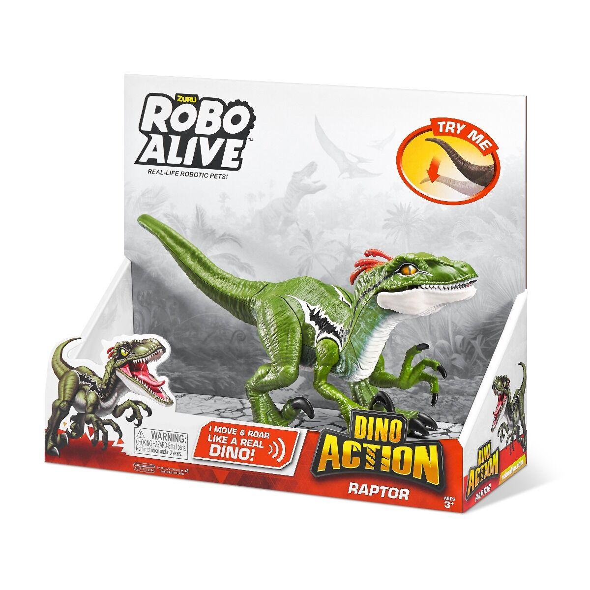 Игрушка Zuru Атакующий Раптор Robo Alive