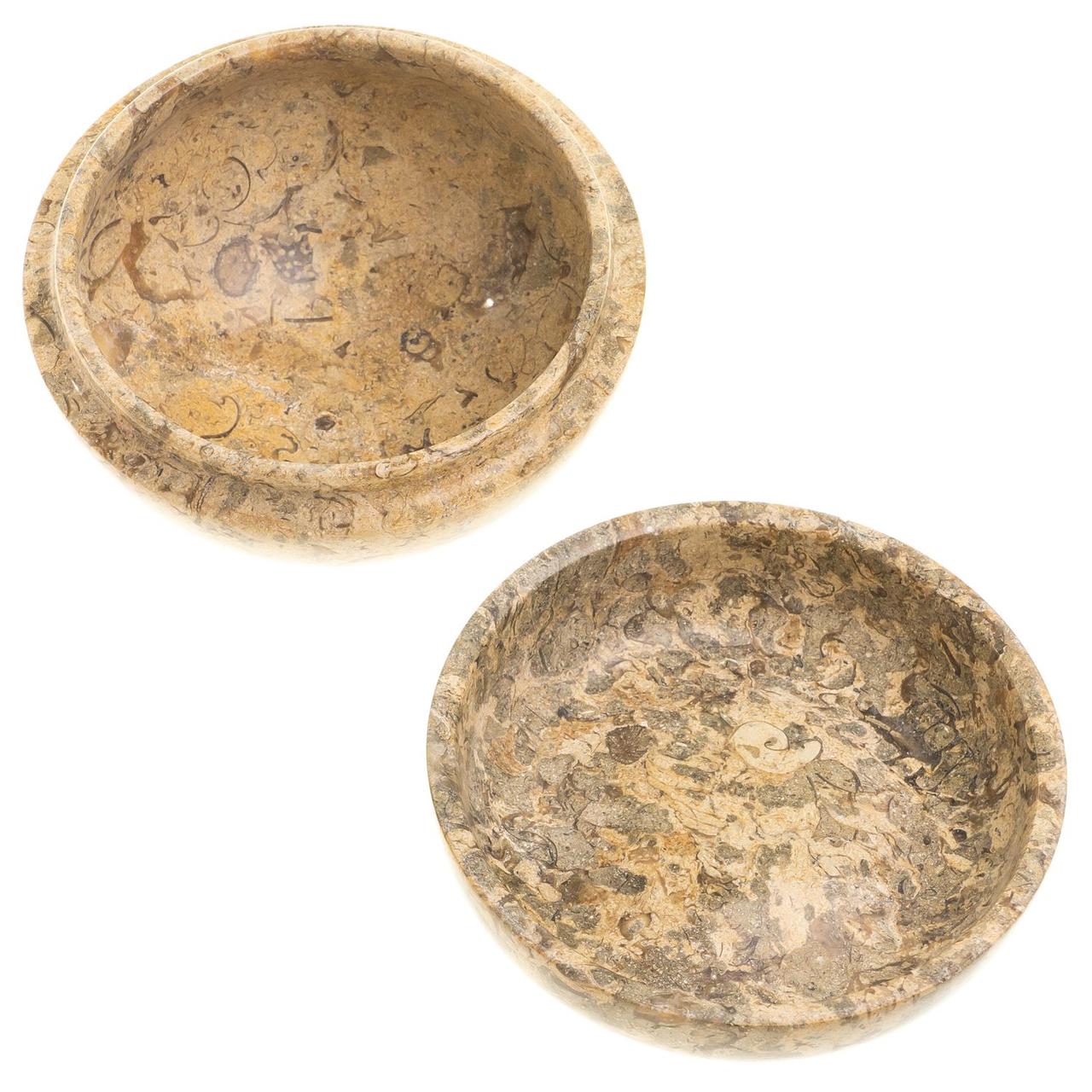 Шкатулка "Яблоко" из натурального камня ракушечник 10х10х9 см (4) / шкатулка для ювелирных украшений / для - фото 4 - id-p100253335