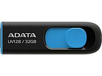 ADATA UV128, 32GB, UFD 3.1, Black-blue (AUV128-32G-RBE) -