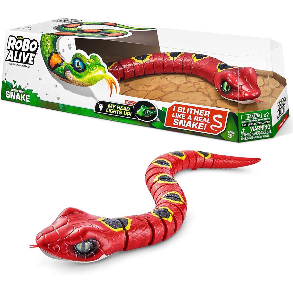 Игрушка Zuru Ползущая Змея, Красная Robo Alive - фото 1 - id-p104692112