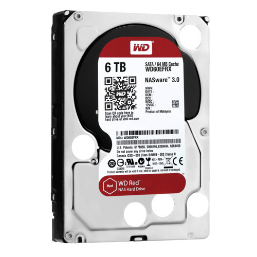 Жесткий диск HDD  6Tb Western Digital Red PRO WD6003FFBX