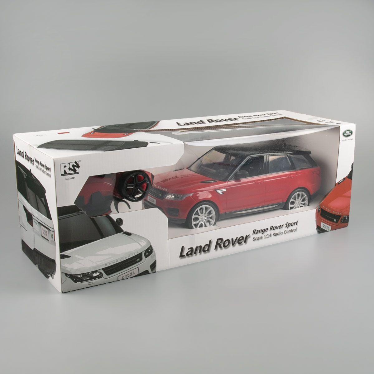 Радиоуправляемая машинка LAND ROVER на пульте управления, красный, 1:14 RW - фото 5 - id-p104694074