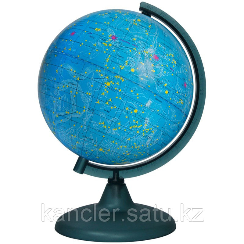 Глобус "Звездное небо" Глобусный мир, 21см, на круглой подставке 10056