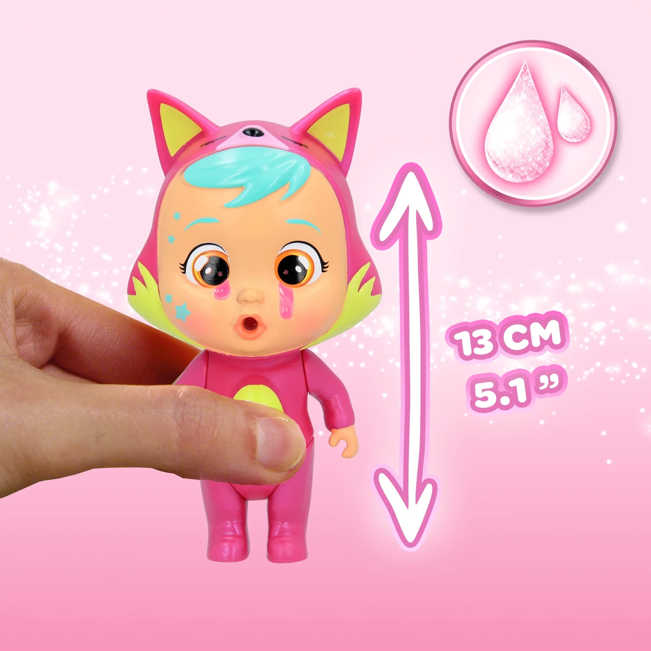 Кукла Плачущий младенец с домиком и аксессуарами Cry Babies Magic Tears Golden Edition