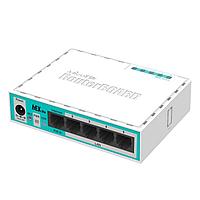Сетевой Маршрутизатор MikroTik RB750r2 hEX Lite Router, 5x10-100, Passive PoE (in)