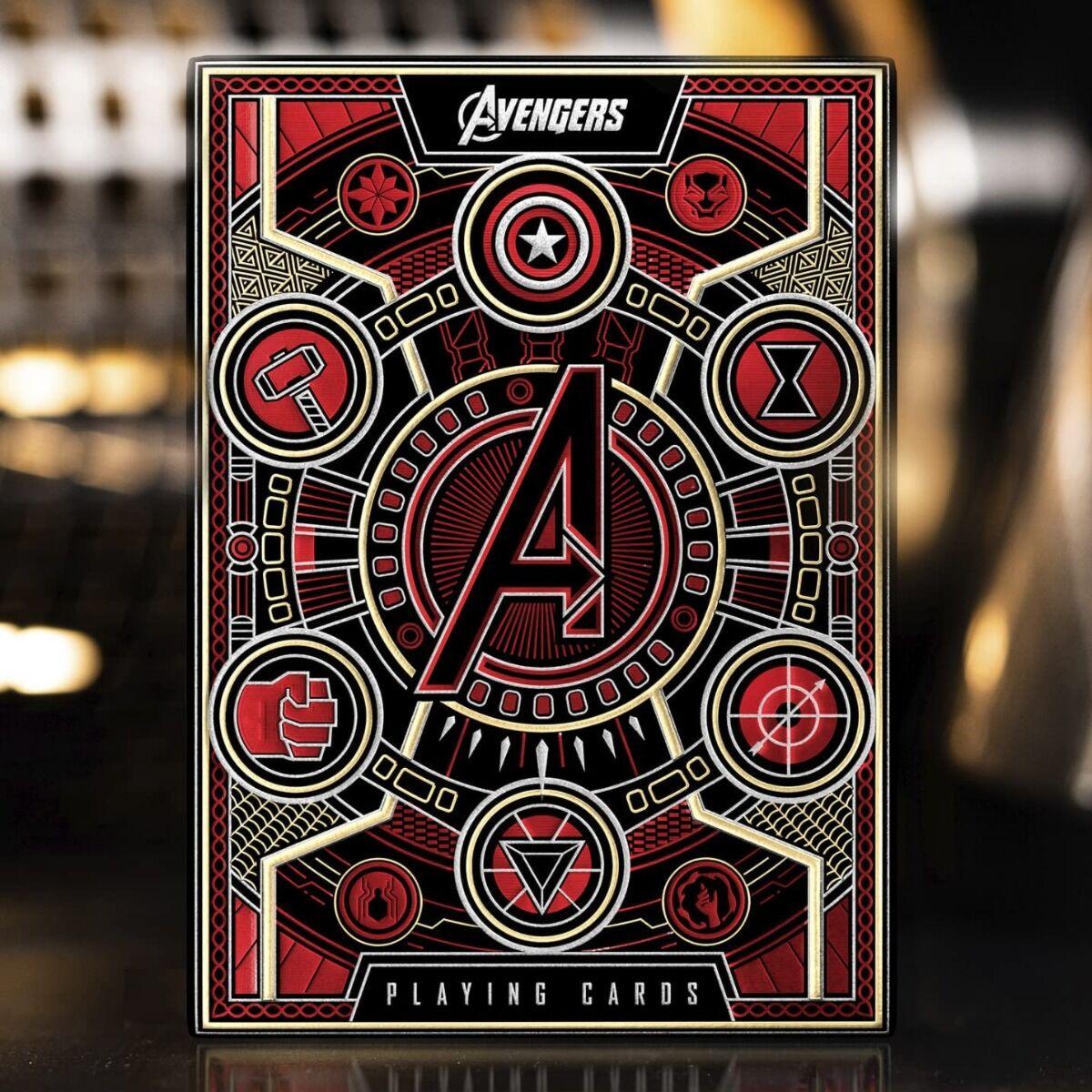 Сувенирная колода Карт - Avengers Red Theory11