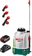Опрыскиватель аккумуляторный, Li-Ion 18В ЗУБР 10 л бак, 1 аккумулятора (4Ач)