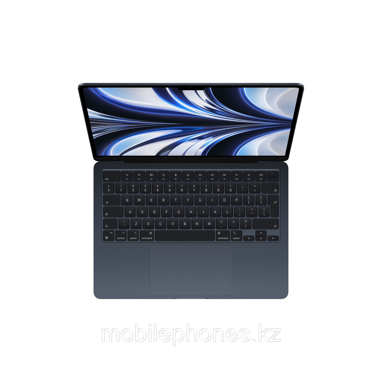 Apple MacBook Air 13 (M2, 8C CPU/10C GPU, 2022), 8/512Gb «Полуночный черный» - фото 2 - id-p104724471