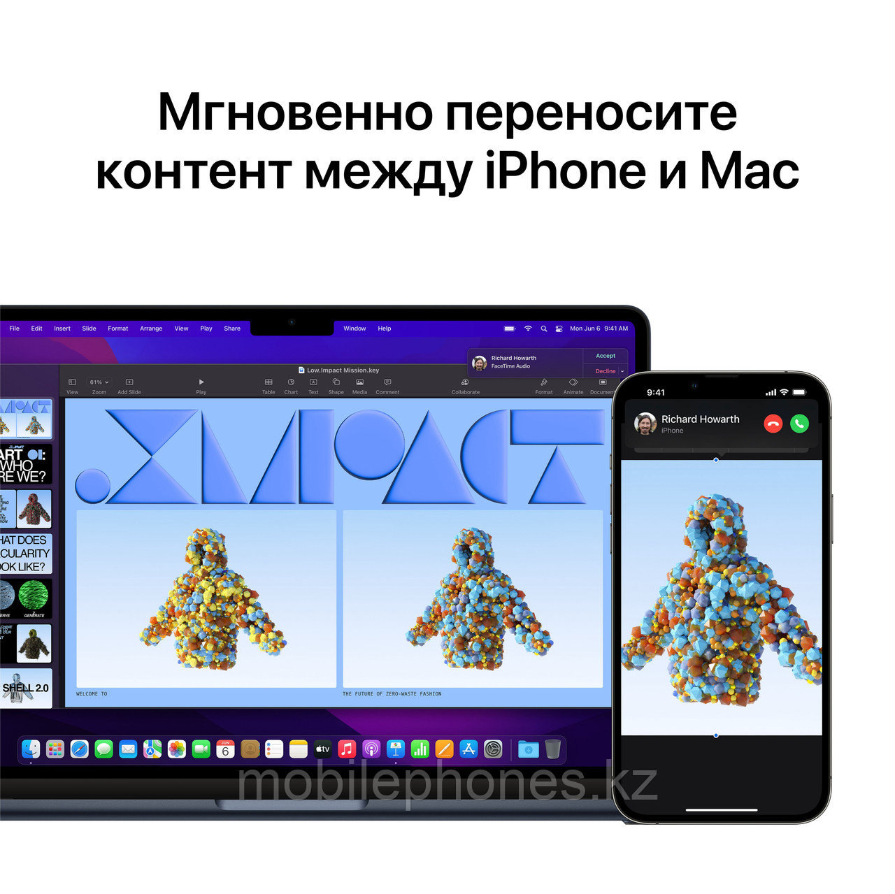 Apple MacBook Air 13 (M2, 8C CPU/10C GPU, 2022), 8/512Gb «Полуночный черный» - фото 4 - id-p104724471