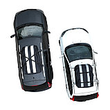 Автобокс на крышу (тканевый) на П-скобах "ArmBox 430" (135*80*30см), фото 8