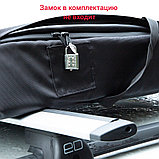 Автобокс на крышу лыжный (тканевый) на П-скобах "ArmBox 300" (210*50*20см), фото 3