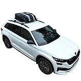Автобокс на крышу лыжный (тканевый) на П-скобах "ArmBox 300" (210*50*20см), фото 6