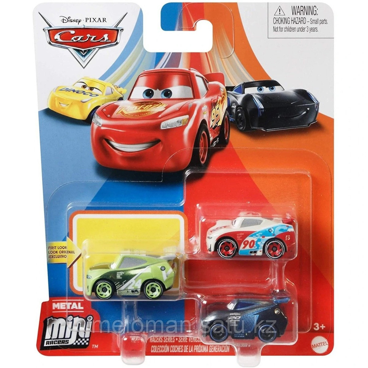 Cars: Набор из 3х машинок Мини "Тачки", в ассортименте - фото 10 - id-p100554379