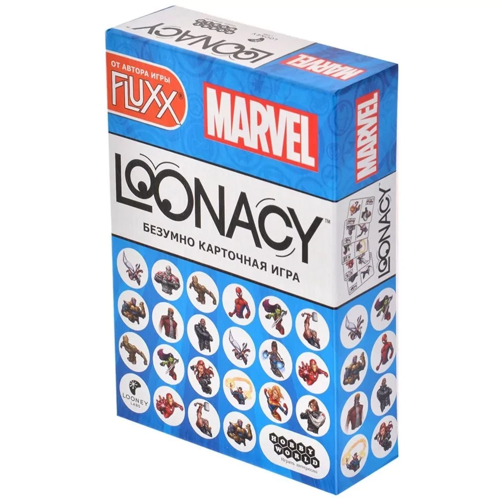 Настольная игра: Loonacy (Лунаси) Marvel | Хоббиворлд