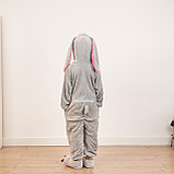 Детская пижама кигуруми Серая зайка Багз Банни, фото 5