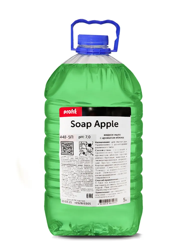 Жидкое мыло для рук PROFIT SOAP apple 5 л. - фото 1 - id-p104297825