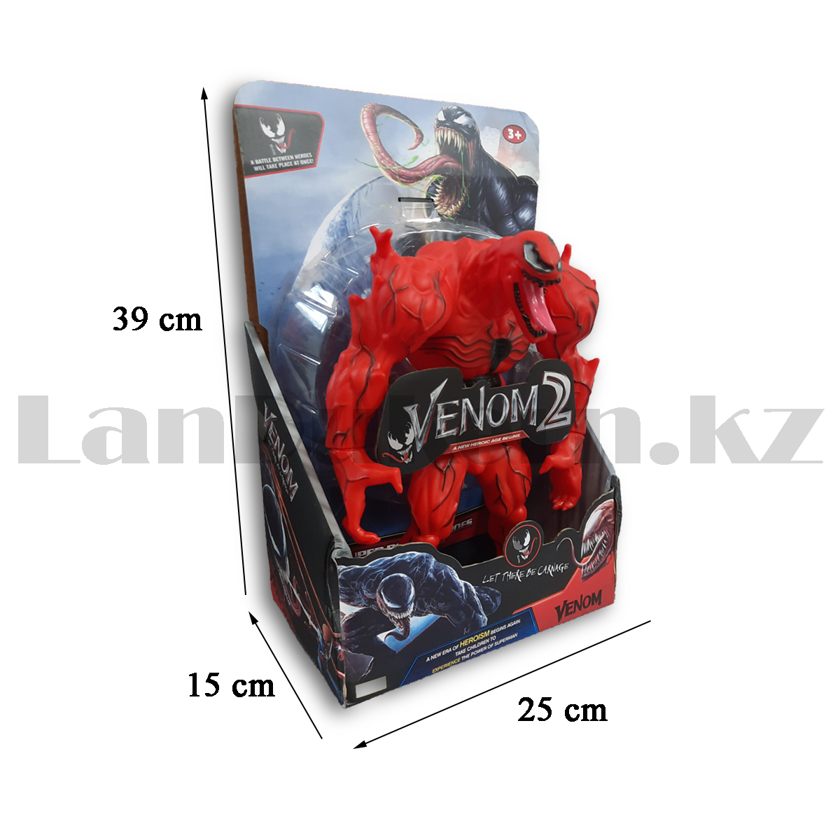 Детская фигурка с подвижными плечевыми суставами Веном Venom красный - фото 2 - id-p104727943