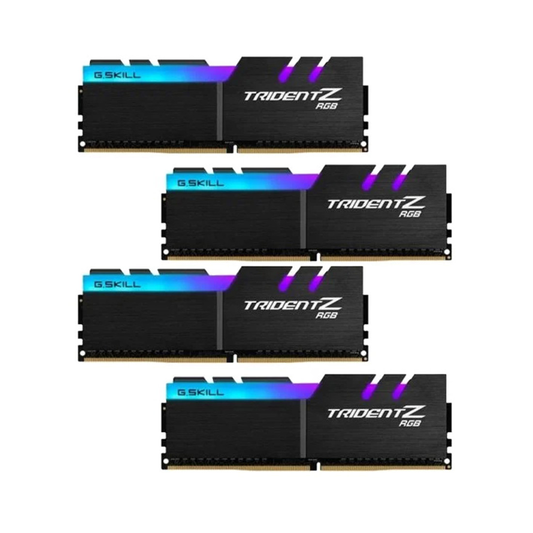 Комплект модулей памяти G.SKILL TridentZ RGB F4-3600C19Q-32GTZRB DDR4 32GB (Kit 4x8GB) 3600MHz SALE! - фото 2 - id-p104731502