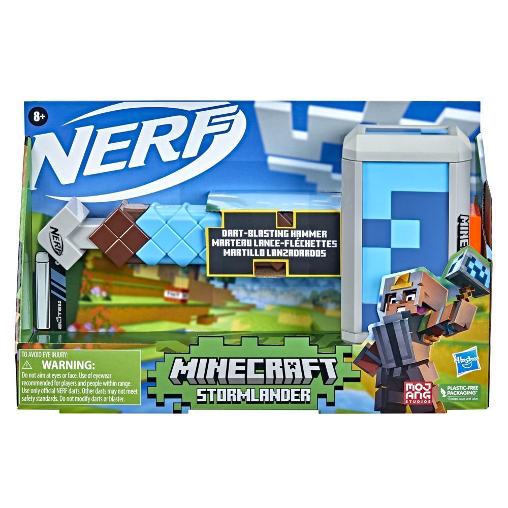 Бластер Нёрф Nerf Minecraft Stormlander Dart-Blasting Hammer - фото 3 - id-p104732208