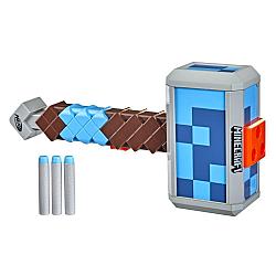 Бластер Нёрф Nerf Minecraft Stormlander Dart-Blasting Hammer