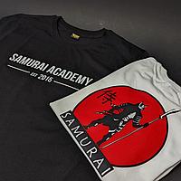 Стильная футболка с самураем