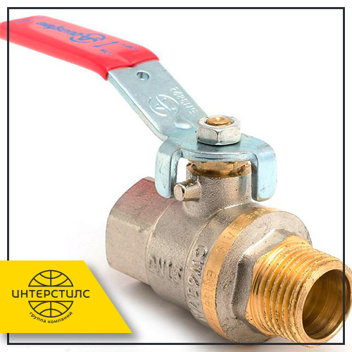 Шаровой штуцерный кран Ду 50 Ру 2,5 ст. 20 (id 104825710)