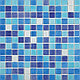Стеклянная мозаика Altoglass Nieblas Jaen Combinados (Цвет: микс светло-тёмно голубая), фото 2