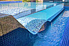 Стеклянная мозаика Altoglass Nieblas Jaen Combinados (Цвет: микс светло-тёмно голубая), фото 5