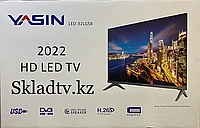 LED Телевизор Yasin 32LG58 81см безрамочный HD