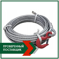 Трос стальной 1 DIN 3055, ПВХ