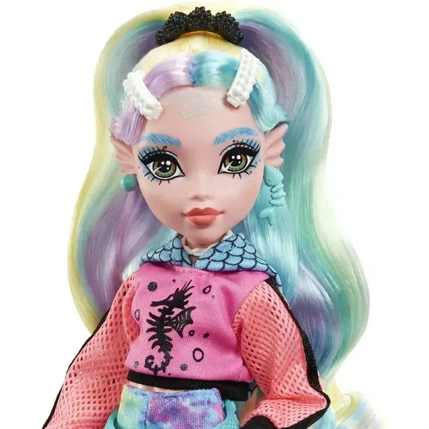 Кукла Monster High, Монстер Хай Лагуна Блю с питомцем Пираньей